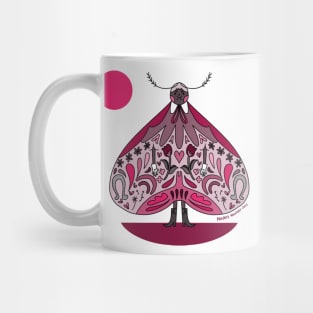 Pink Butterfly Babe Mug